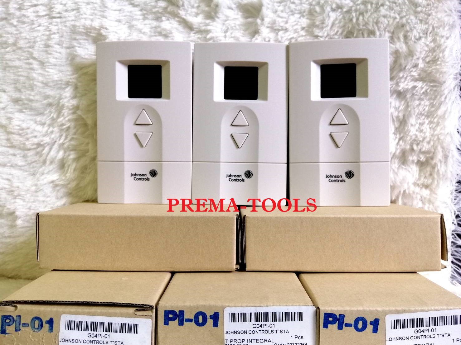 JOHNSON CONTROLS PI-01 PROPORTION DIGITAL THERMOSTAT 