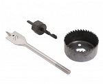 SOLEX ชุดเจาะดอกลูกบิด 22MM LOCK INSTALLATION KIT