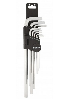 SOLEX ชุดประแจหกเหลื่ยม SOLEX รุ่น HXL9, HEX KEY SET