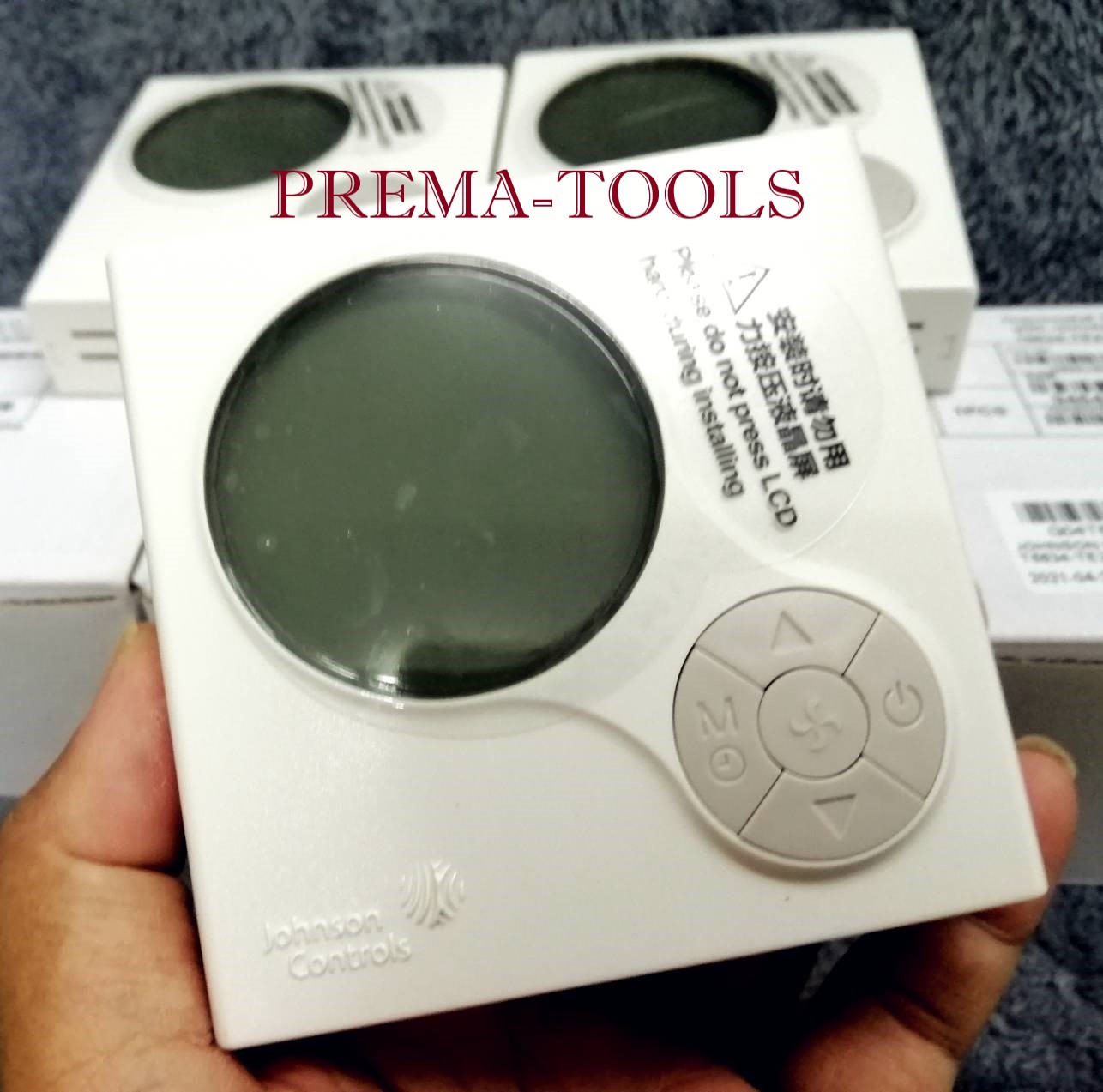 JOHNSON CONTROLS ROOM THERMO T6634-TE21-9JSO หน้าจอเรืองแสง