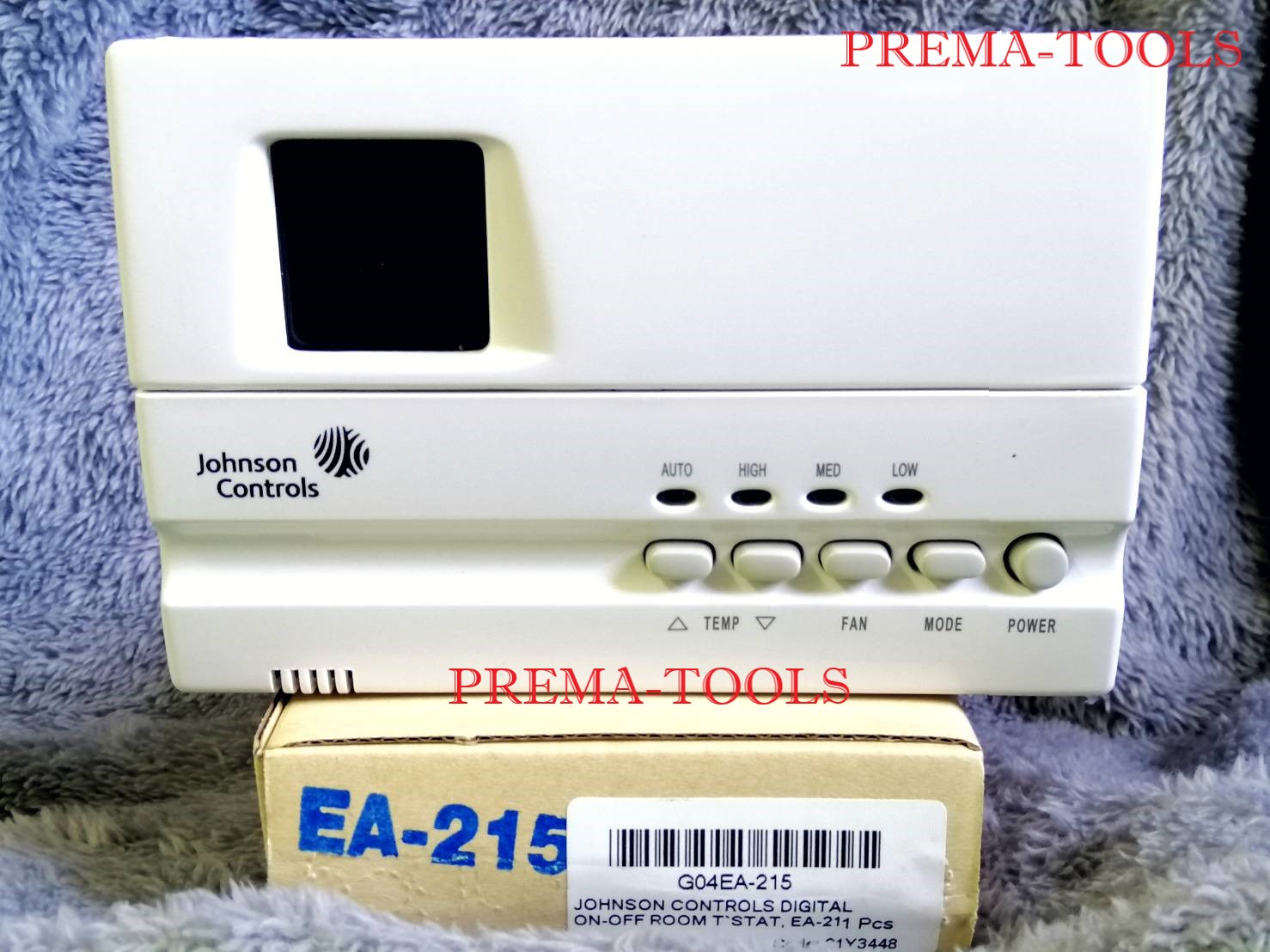 JOHNSON CONTROLS EA-215 DIGITAL FAN-COIL THERMOSTAT ดิจิตอล 