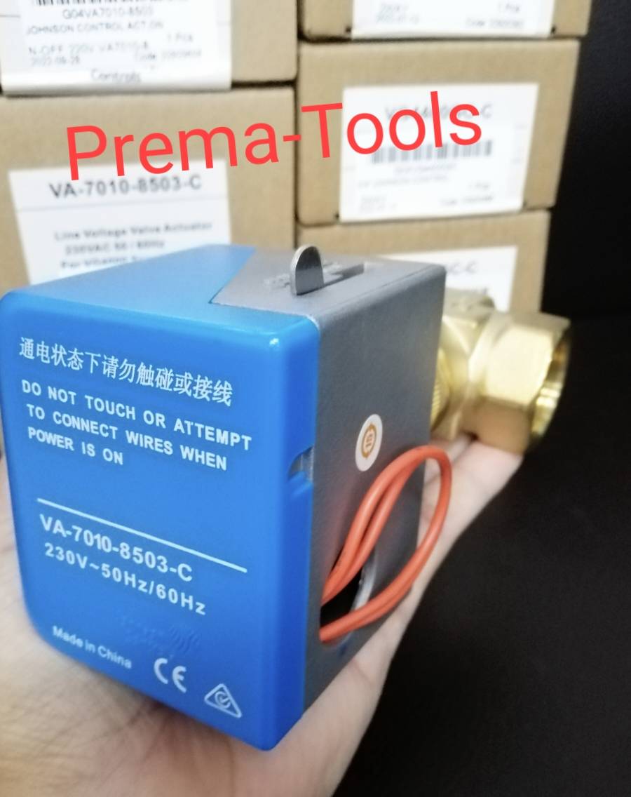 JOHNSON CONTROLS VG4400FC+VA7010-8503 ชุดบอลวาล์วหัวขับ1/2