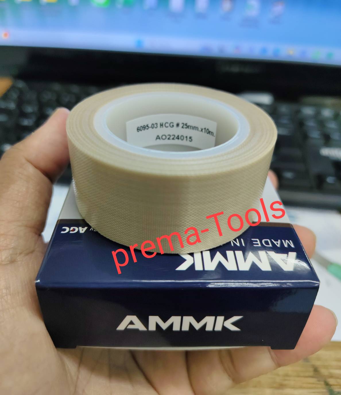 AMMK TAPE เทปทนความร้อน 6095-03SWK หนา 0.13 (-70 - 260C)