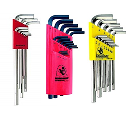 BONDHUS L WRENCH SET ประแจ L ยาว ชุด 13, 7, 9, 15 ตัวชุด