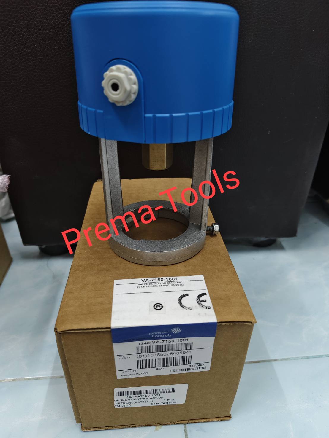 JOHNSON CONTROLS VA7150-1001 ELECTRIC VALVE ACTUATOR 