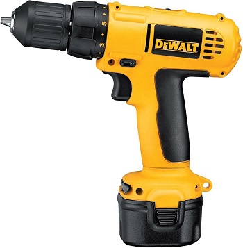 DEWALT DC750KA สว่านไขควงไร้สาย 9.6V แบต 2 ก้อน (10MM) 3/8