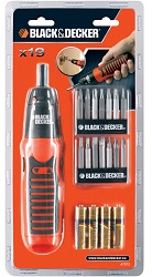 BLACK&DECKER A7073 ไขควงไร้สาย แบบใส่ถ่าน AA
