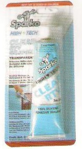 SPARKO SP-2001 กาวแทนปะเก็นสีใส