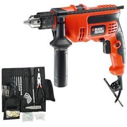 BLACK&DECKER KR704REKP23 สว่านกระแทก 13มม 710W