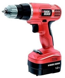 BLACK&DECKER EPC12 สว่านไร้สาย 12V. หมุนซ้ายขวา