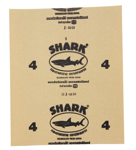 กระดาษทรายขัดไม้ SHARK 