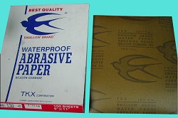 กระดาษทราย SWALLOW(นกนางแอ่น) 9